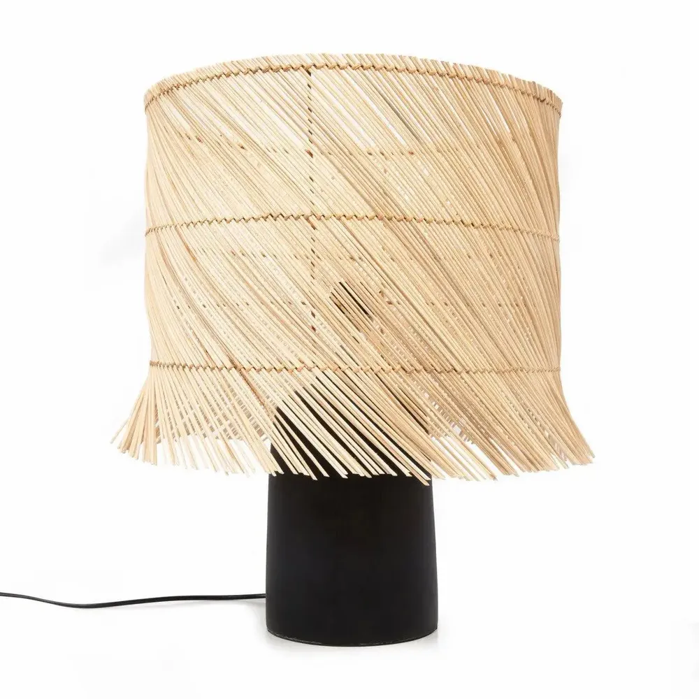 Table lamps - The Rattan Table Lamp Shade - Natural - BAZAR BIZAR LIVING