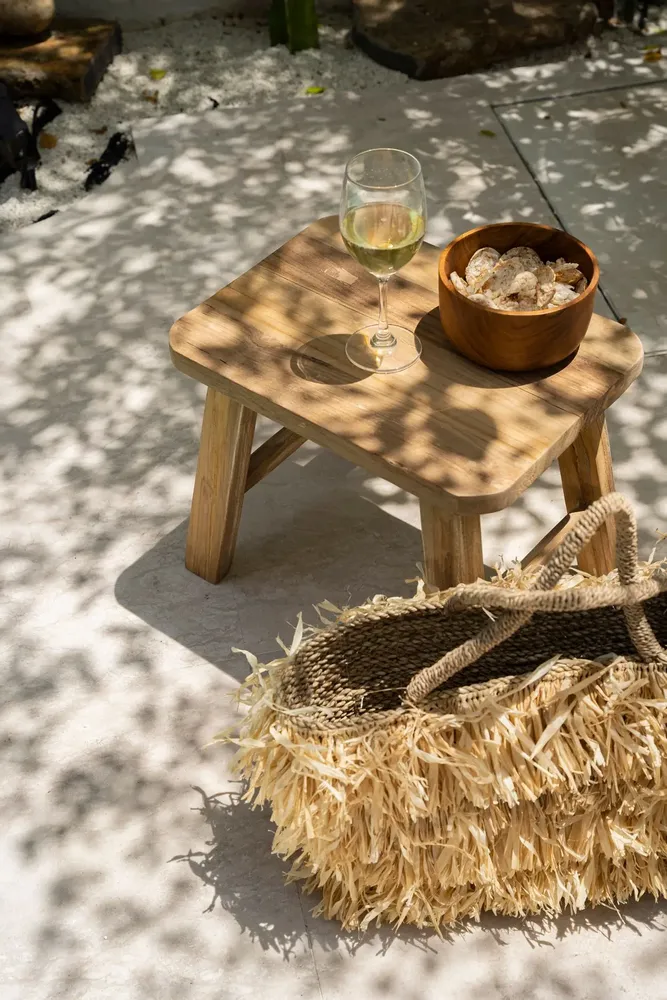 Sacs et cabas - Le Panier Raffia Bahamas - Naturel - BAZAR BIZAR LIVING