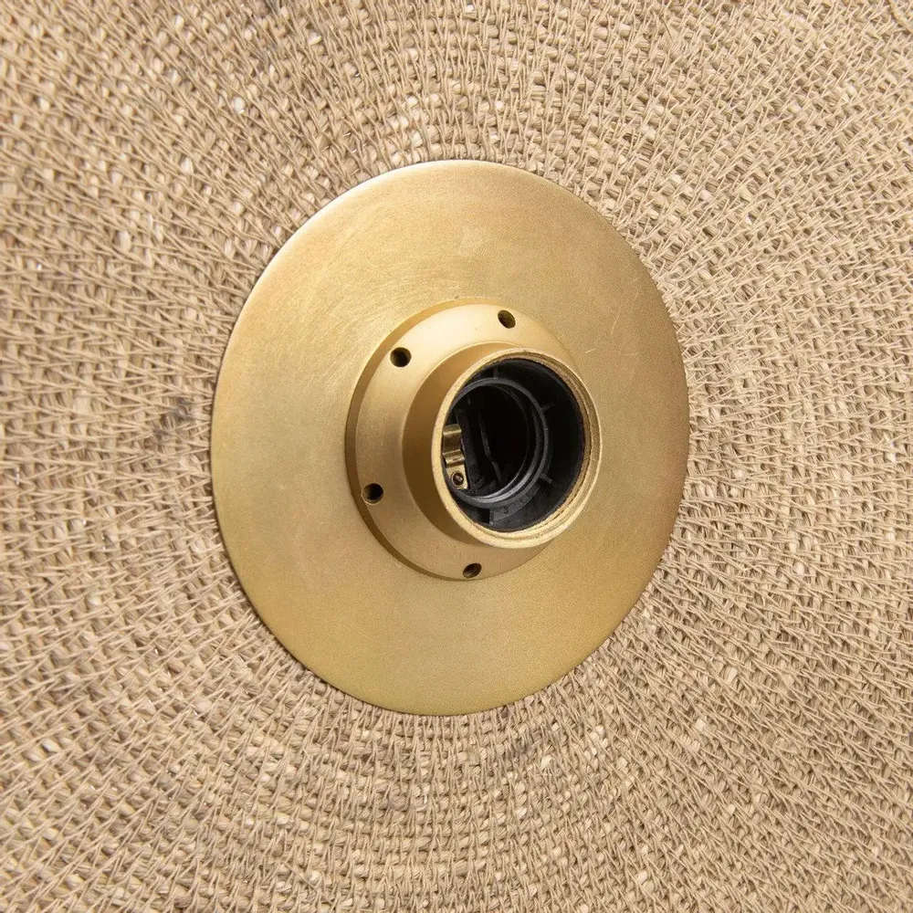 Wall lamps - The Let's Groove Wall Lamp - Natural Brass - M - BAZAR BIZAR LIVING