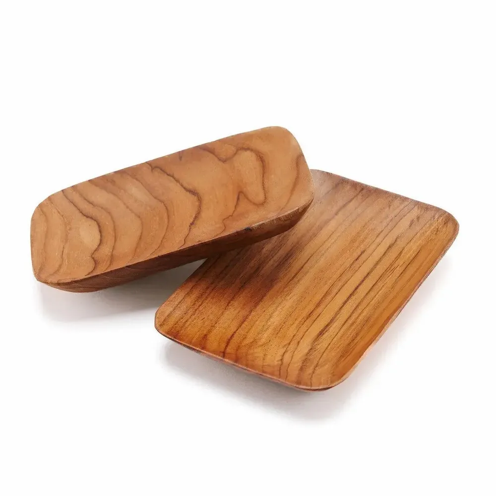 Plats et saladiers - Le Plat d'accompagnement Teak Root - BAZAR BIZAR LIVING