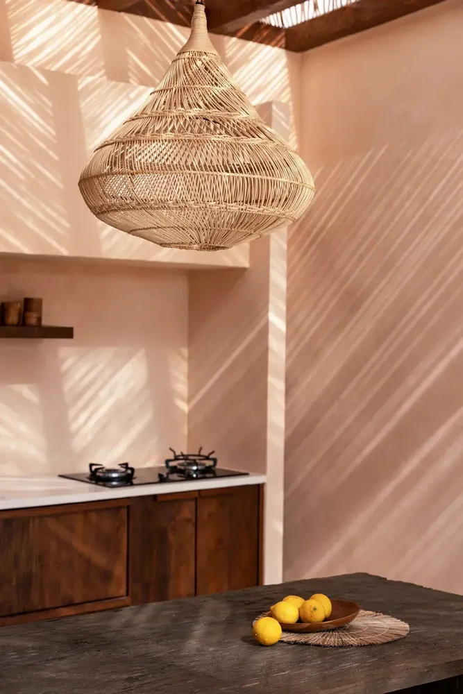 Blinds - The Drop Pendant - Natural - XL - BAZAR BIZAR LIVING