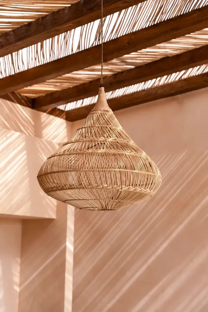 Blinds - The Drop Pendant - Natural - XL - BAZAR BIZAR LIVING