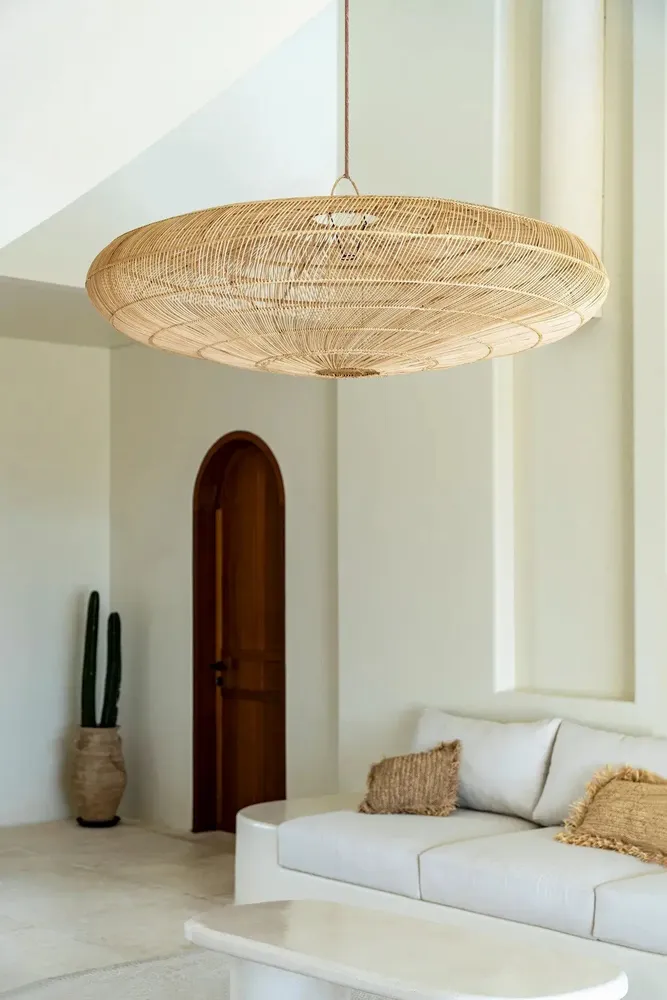 Blinds - The Macaron Pendant - Natural - XL - BAZAR BIZAR LIVING