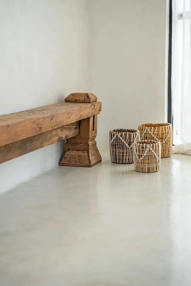 Corbeilles - Le Panier Macra-mazing - Naturel Blanc - S - BAZAR BIZAR LIVING