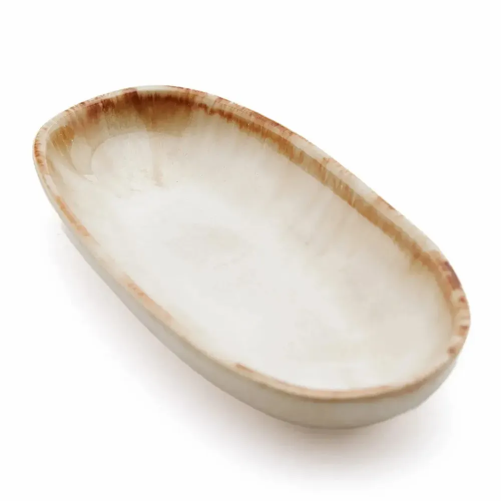 Everyday plates - The Cascais Oval Bowl - S - Set of 6 - BAZAR BIZAR LIVING