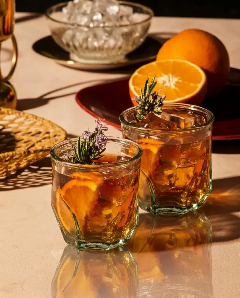Verres - Le Verre Origami - Bleu - BAZAR BIZAR LIVING
