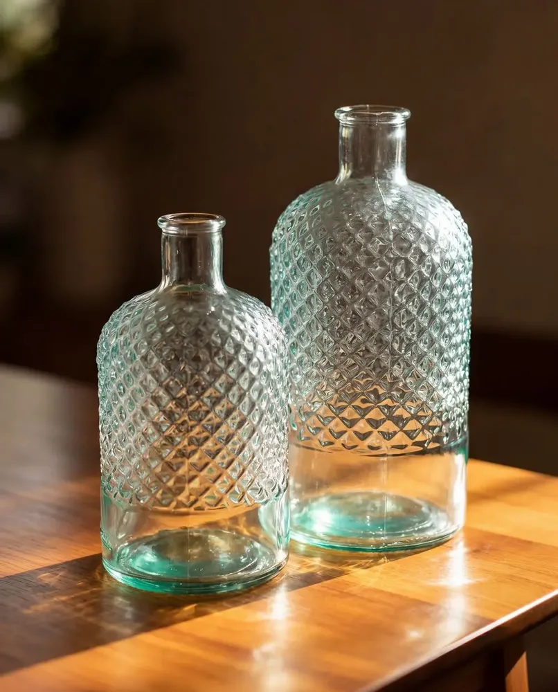 Carafes - The Zuanshí Bottle - Blue - S - BAZAR BIZAR LIVING