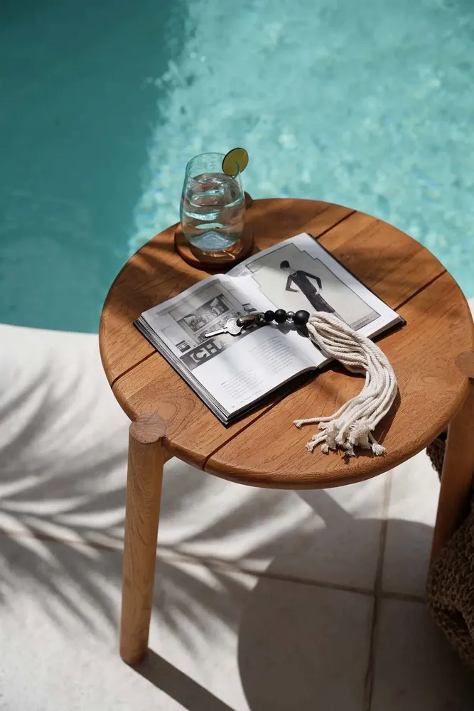 Other tables - The Gilimanuk Side Table - Outdoor - BAZAR BIZAR LIVING