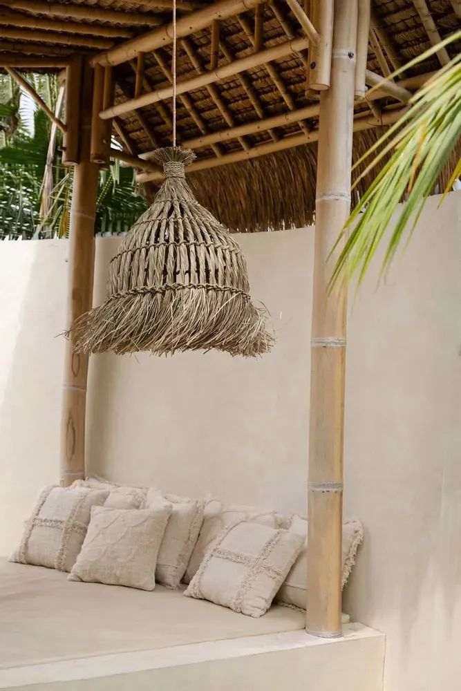 Cushions - The Sahara Cushion Cover - Natural - BAZAR BIZAR LIVING