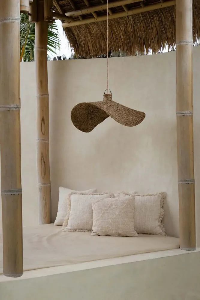 Cushions - The Sahara Cushion Cover - Natural - BAZAR BIZAR LIVING