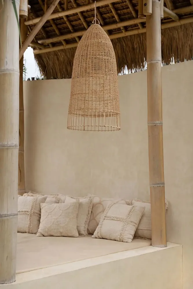 Cushions - The Sahara Cushion Cover - Natural - BAZAR BIZAR LIVING
