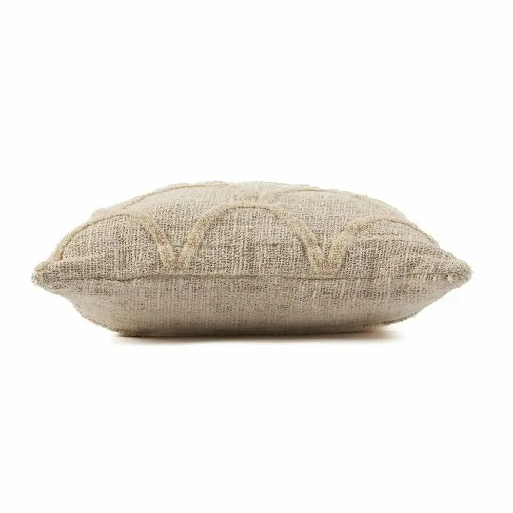 Cushions - The Sahara Cushion Cover - Natural - BAZAR BIZAR LIVING