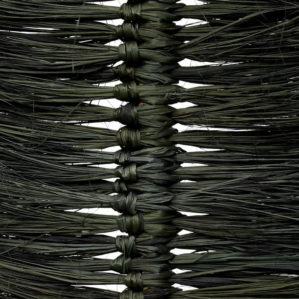 Decorative objects - The Raffia Palmeira - Black - BAZAR BIZAR LIVING