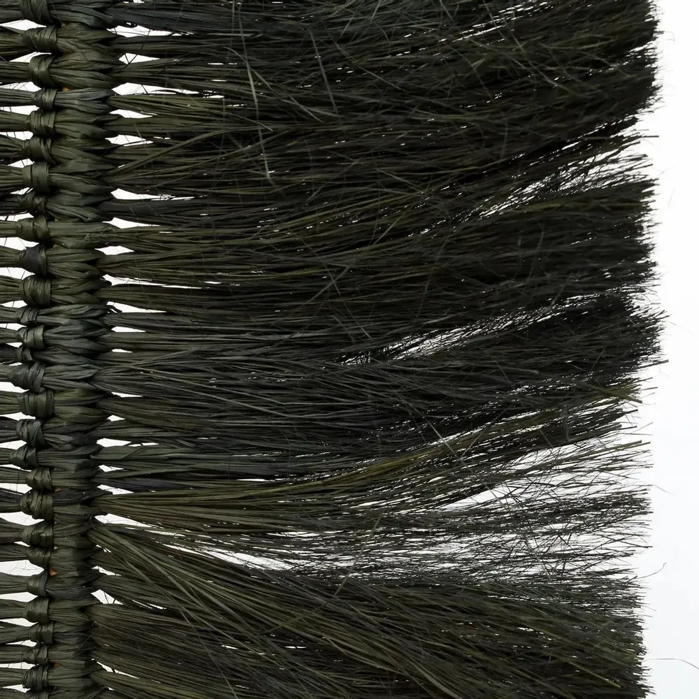 Decorative objects - The Raffia Palmeira - Black - BAZAR BIZAR LIVING