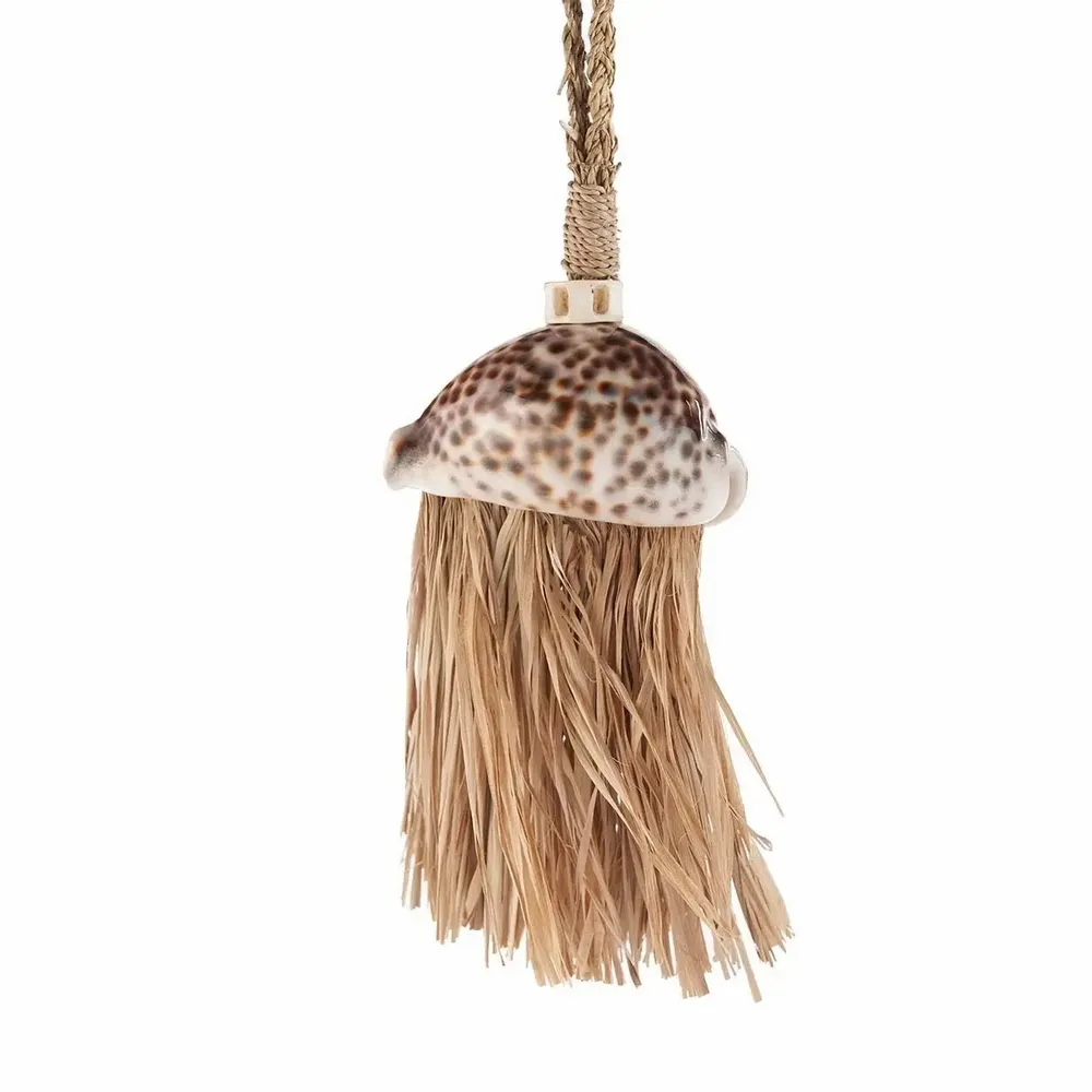 Decorative objects - The Raffia Lupina Tassel - Natural - BAZAR BIZAR LIVING