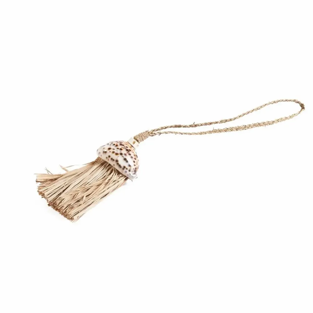 Decorative objects - The Raffia Lupina Tassel - Natural - BAZAR BIZAR LIVING