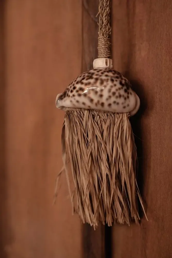 Decorative objects - The Raffia Lupina Tassel - Natural - BAZAR BIZAR LIVING