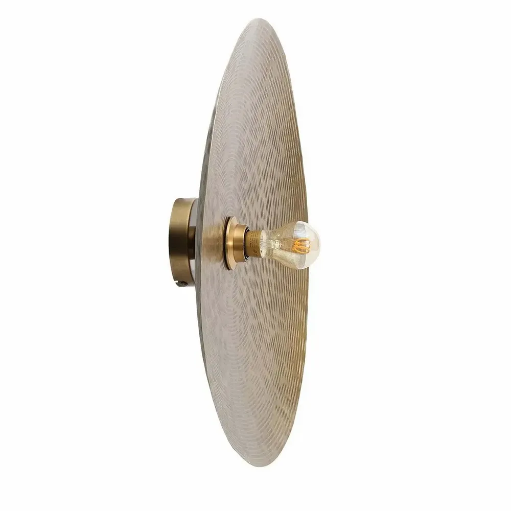 Appliques - La Lampe Murale Full Moon - Laiton - M - BAZAR BIZAR LIVING