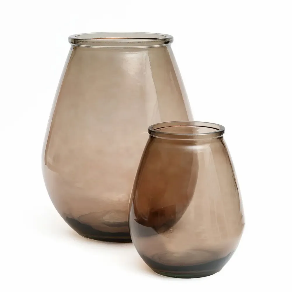 Vases - Le Vase Qiezi - Beige - M - BAZAR BIZAR LIVING
