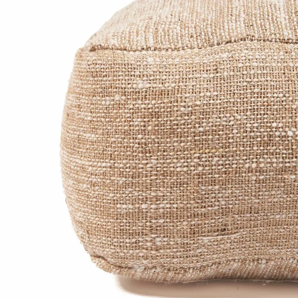 Ottomans - The Comfy Pouffe - Beige - BAZAR BIZAR LIVING