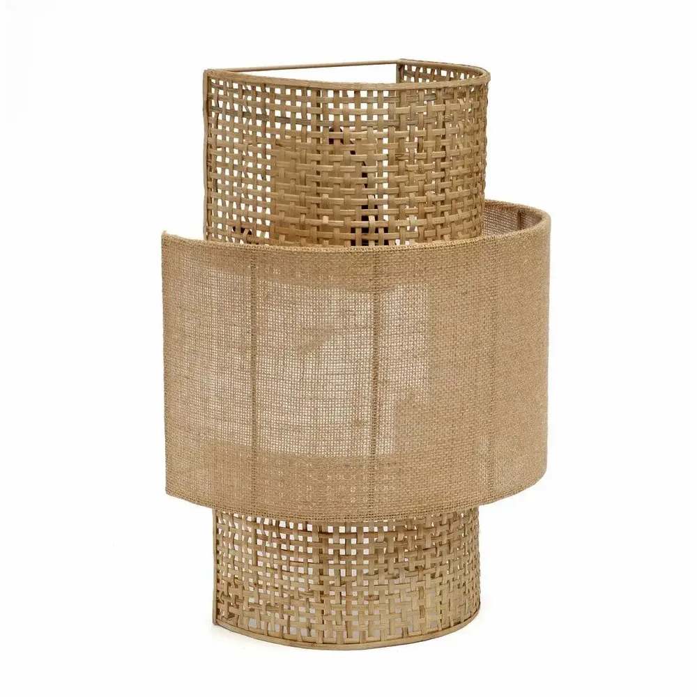 Appliques - La Bolly Jute Applique Murale - Naturel - M - BAZAR BIZAR LIVING
