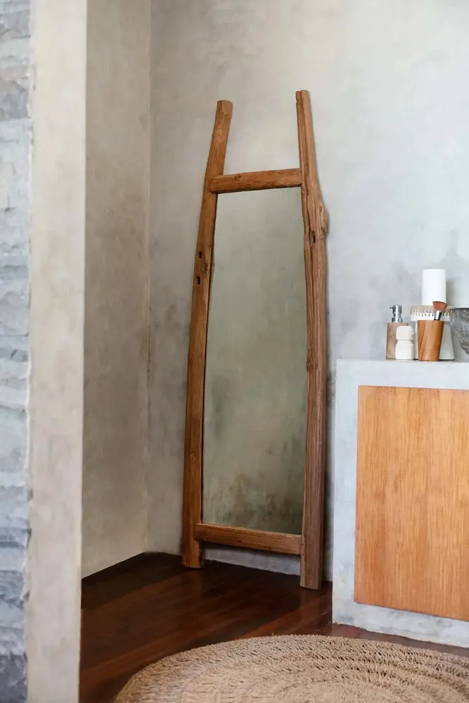 Mirrors - The Fabulook Dressing Room Mirror - Natural - BAZAR BIZAR LIVING