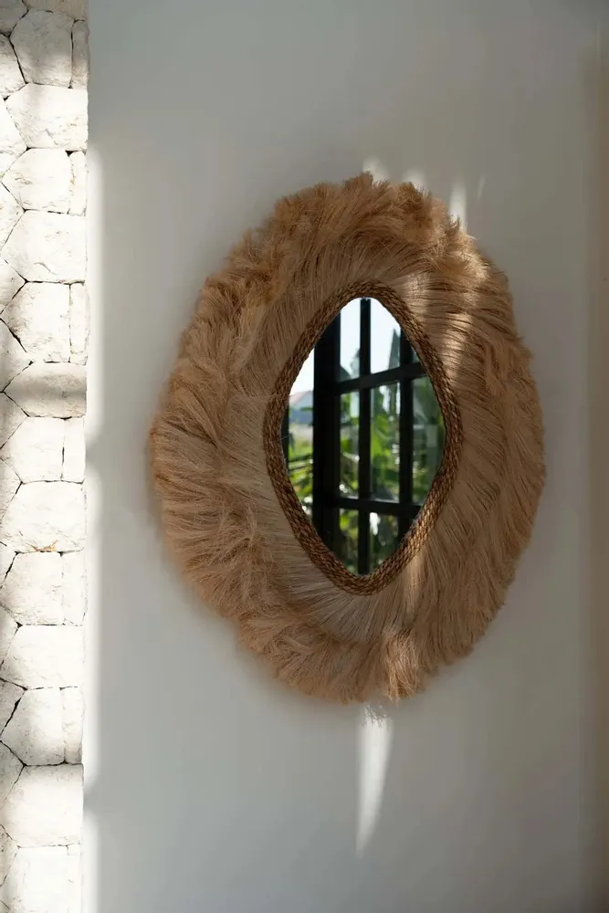 Mirrors - The La Duchessa Mirror - Natural - L - BAZAR BIZAR LIVING