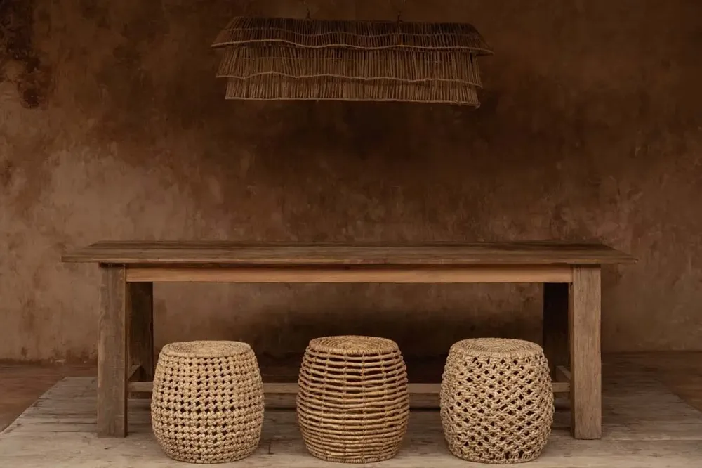 Stools - The Dannih Stool - Natural - BAZAR BIZAR LIVING