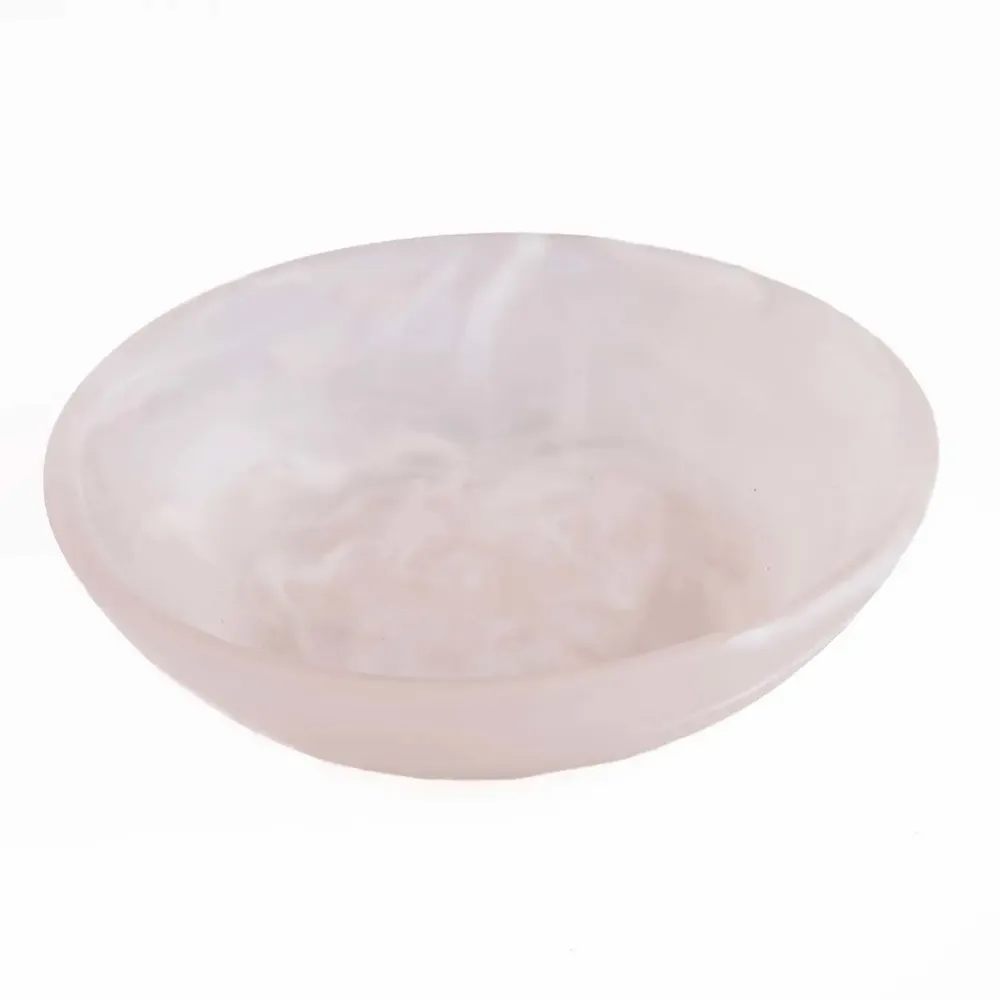 Bols - Le Bol Resin Organic - Rose Blanc - M - BAZAR BIZAR LIVING