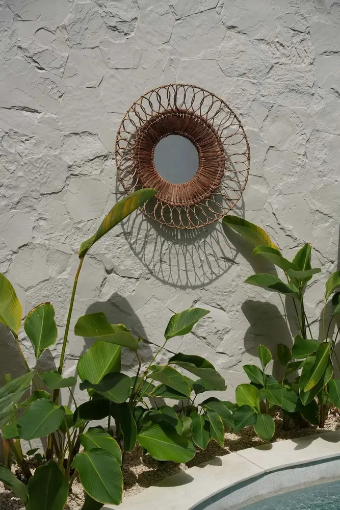 Miroirs - Le Miroir Montezuma - Naturel - BAZAR BIZAR LIVING