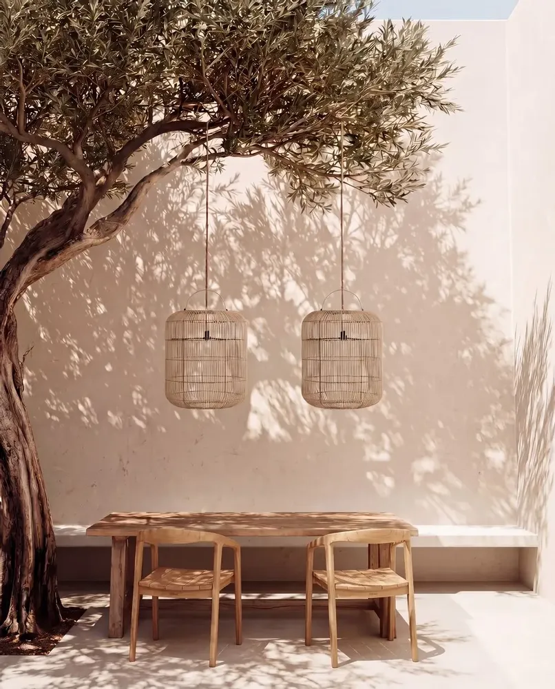 Blinds - The Bozelo Pendant - Natural - M - BAZAR BIZAR LIVING