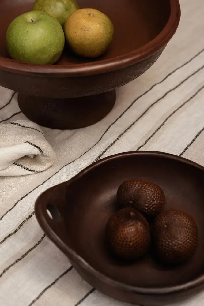Plats et saladiers - Le Bol À Fruits Ethnic - Terracotta - M - BAZAR BIZAR LIVING