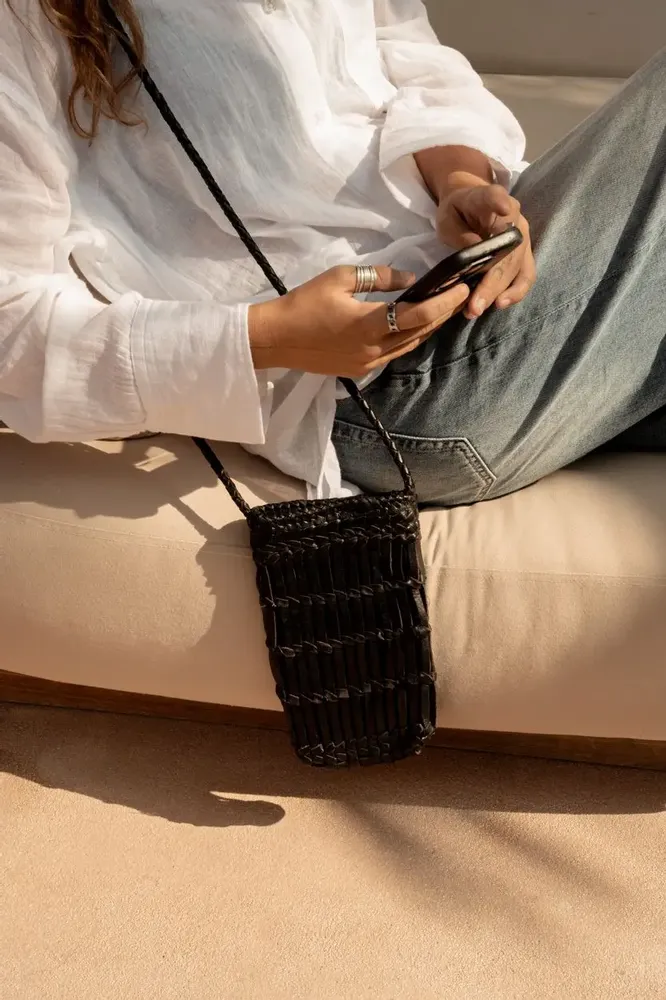 Sacs et cabas - Le Dial Diva Phone Bag - Noir - BAZAR BIZAR LIVING