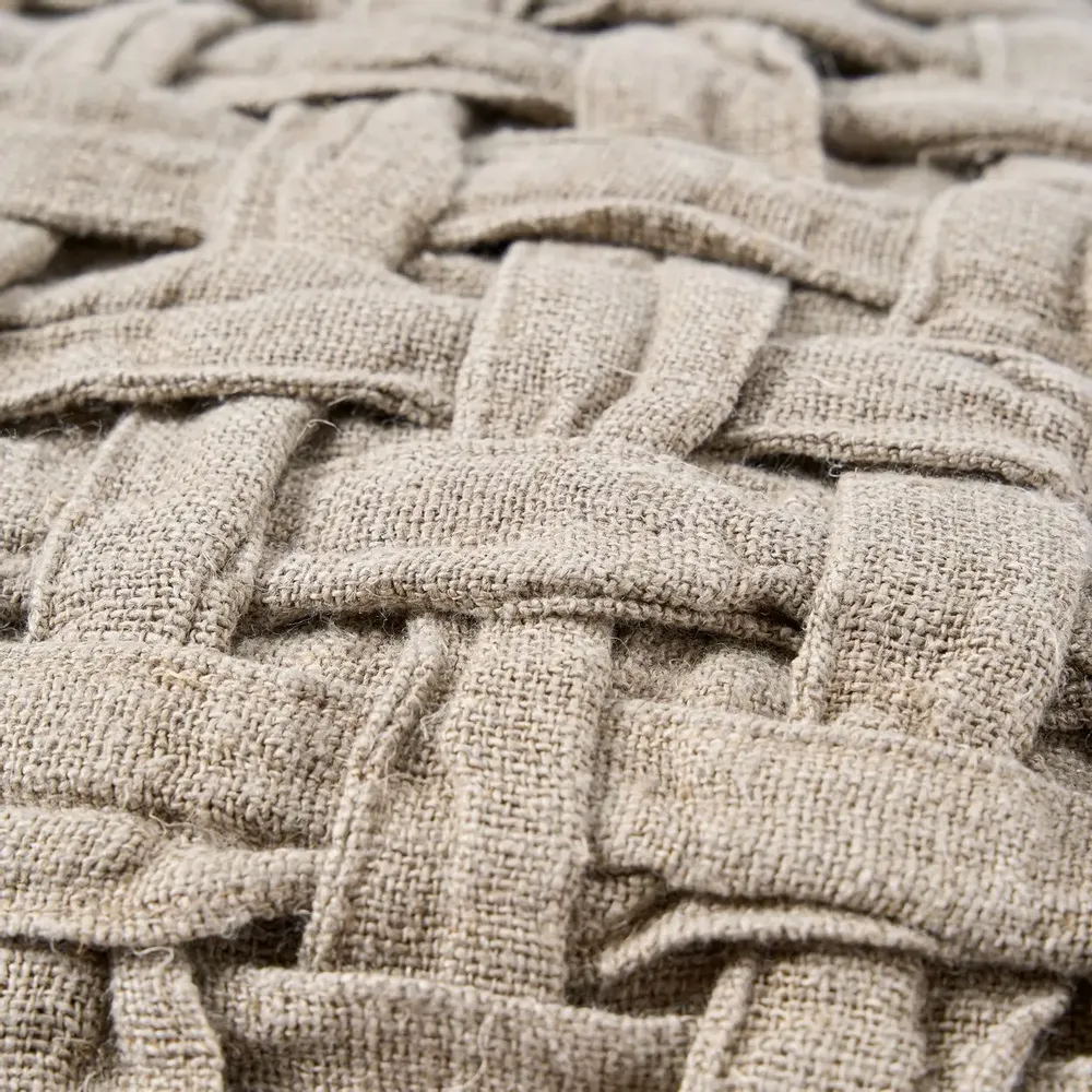 Cushions - The Linen Crosier Cushion Cover - Natural - BAZAR BIZAR LIVING