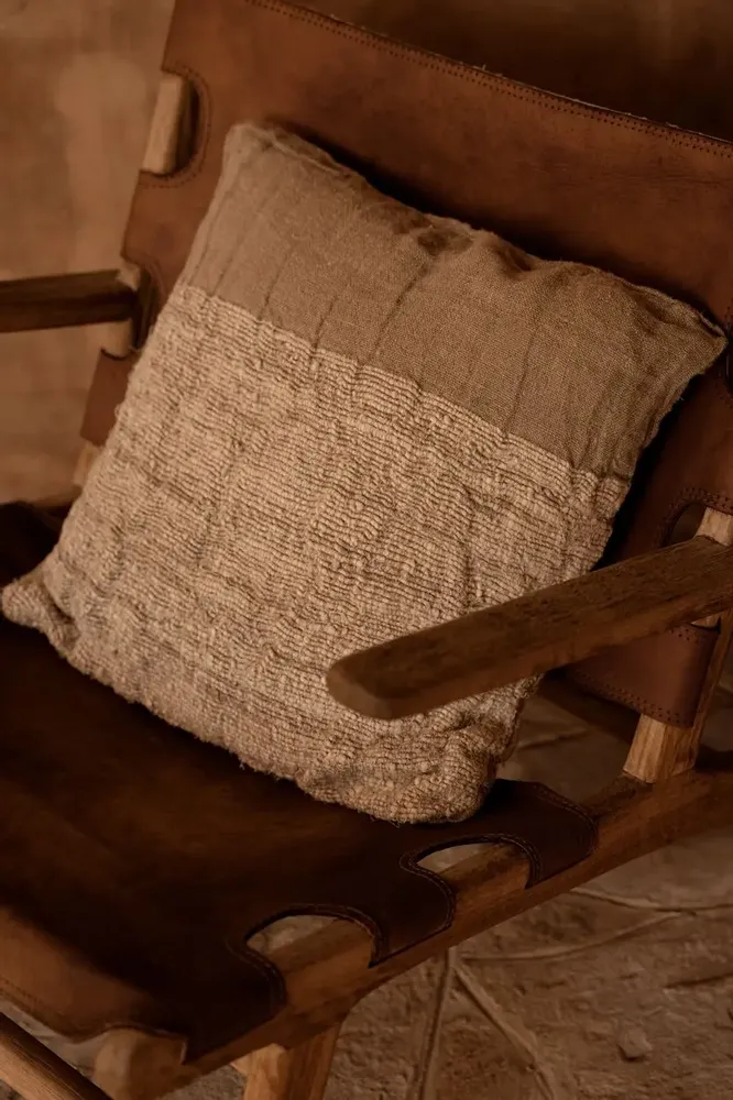 Cushions - The Linen Edit Cushion Cover - Natural - BAZAR BIZAR LIVING