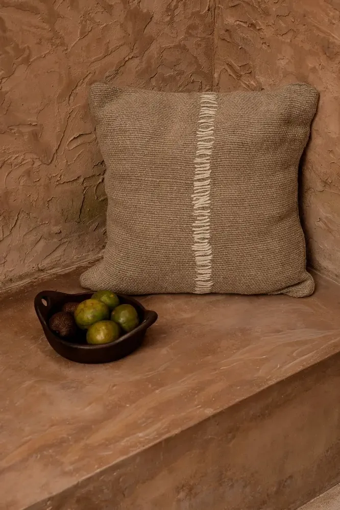 Cushions - The Linen Stitch Cushion Cover - Natural White - BAZAR BIZAR LIVING