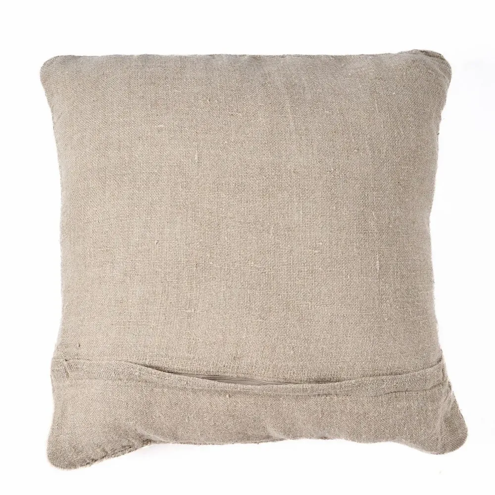 Cushions - The Linen Stitch Cushion Cover - Natural White - BAZAR BIZAR LIVING