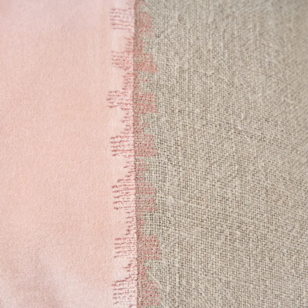 Coussins - La Housse de Coussin Velvet Divorce - Rose Naturel - 30x50 - BAZAR BIZAR LIVING