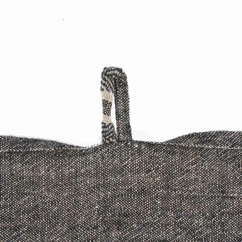 Dish towels - The Linen Dash Kitchen Towel - Natural Black - 50x70 - BAZAR BIZAR LIVING