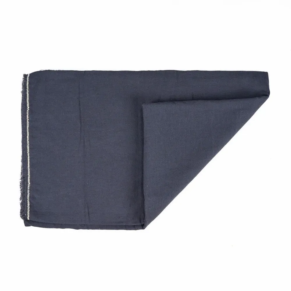 Table cloths - The Tuscany Tablecloth - Black Natural - 150x300 - BAZAR BIZAR LIVING