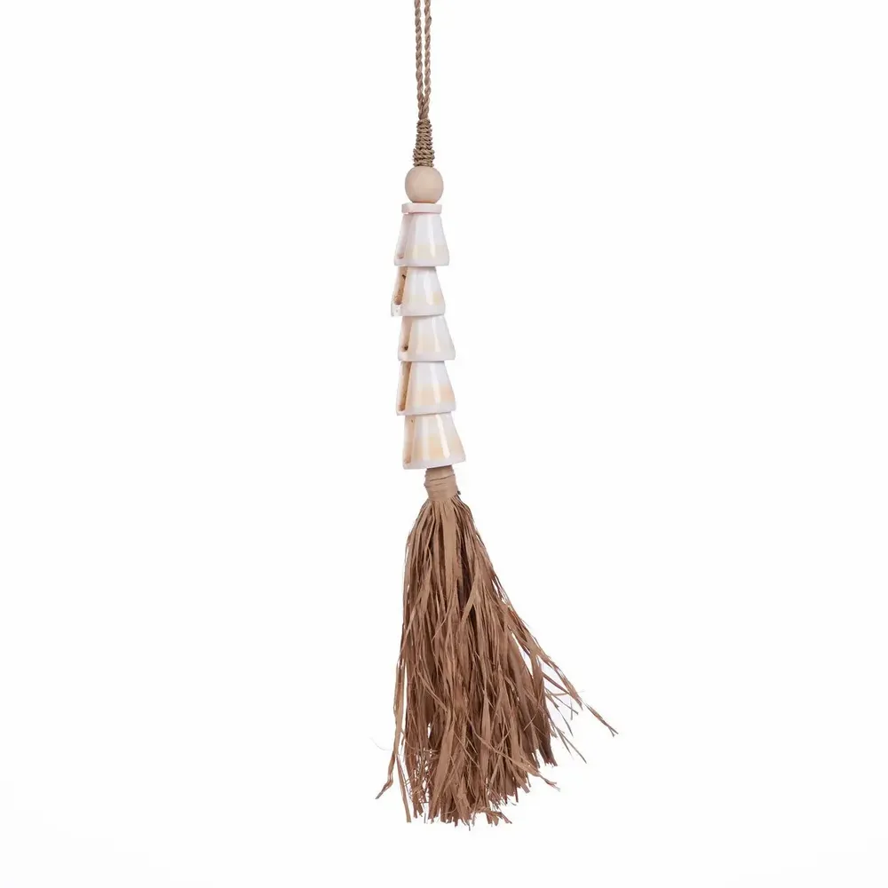 Objets de décoration - Le Gland En Coquillages Cône - Blanc Naturel - BAZAR BIZAR LIVING