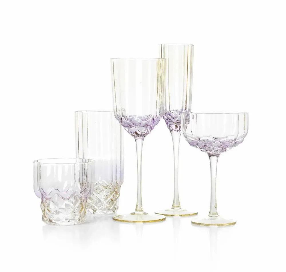 Verres - La Coupe À Cocktail Pink Blush – Rose - BAZAR BIZAR LIVING