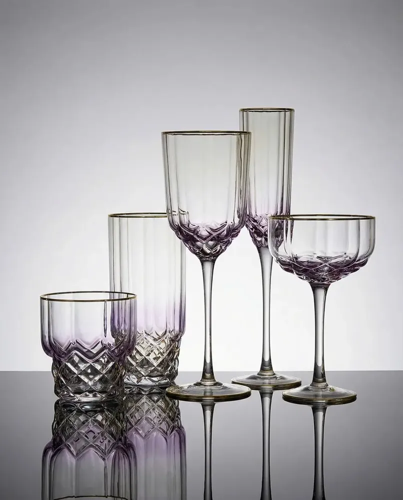 Verres - La Coupe À Cocktail Pink Blush – Rose - BAZAR BIZAR LIVING