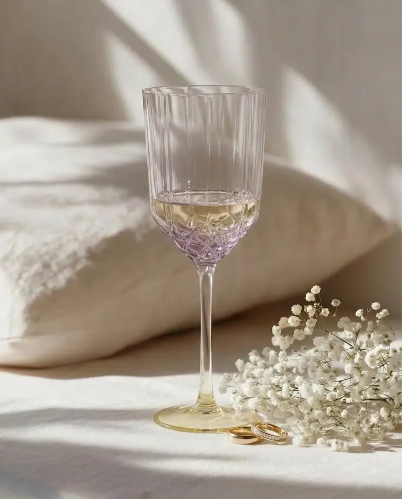 Verres - Le Verre À Vin Pink Blush – Rose - BAZAR BIZAR LIVING