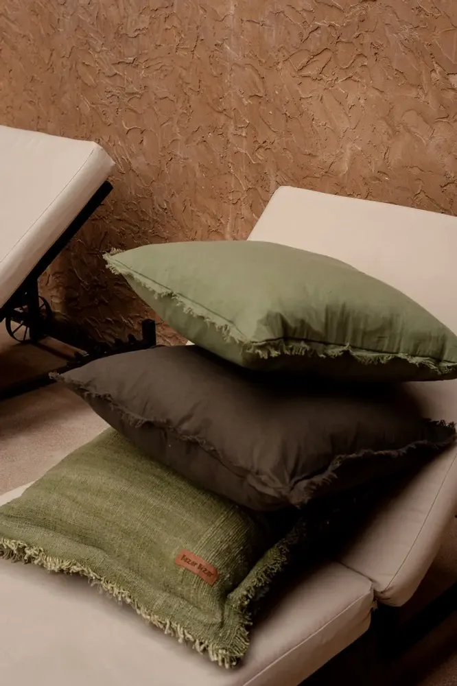 Coussins - La Housse de Coussin Smoky Vibe - Gris - BAZAR BIZAR LIVING