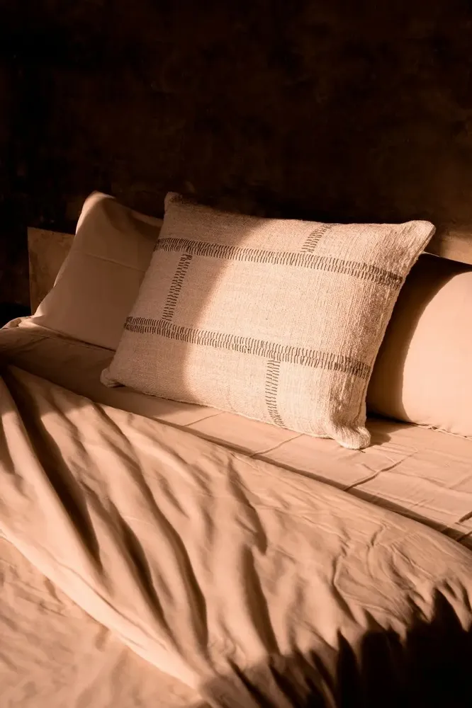 Cushions - The Stonepath Cushion Cover - Natural - BAZAR BIZAR LIVING