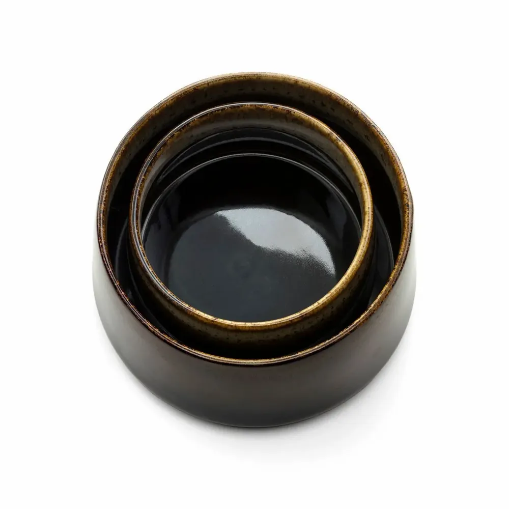Bowls - The Kyoto Bowl - Dark Brown Mud - L - BAZAR BIZAR LIVING