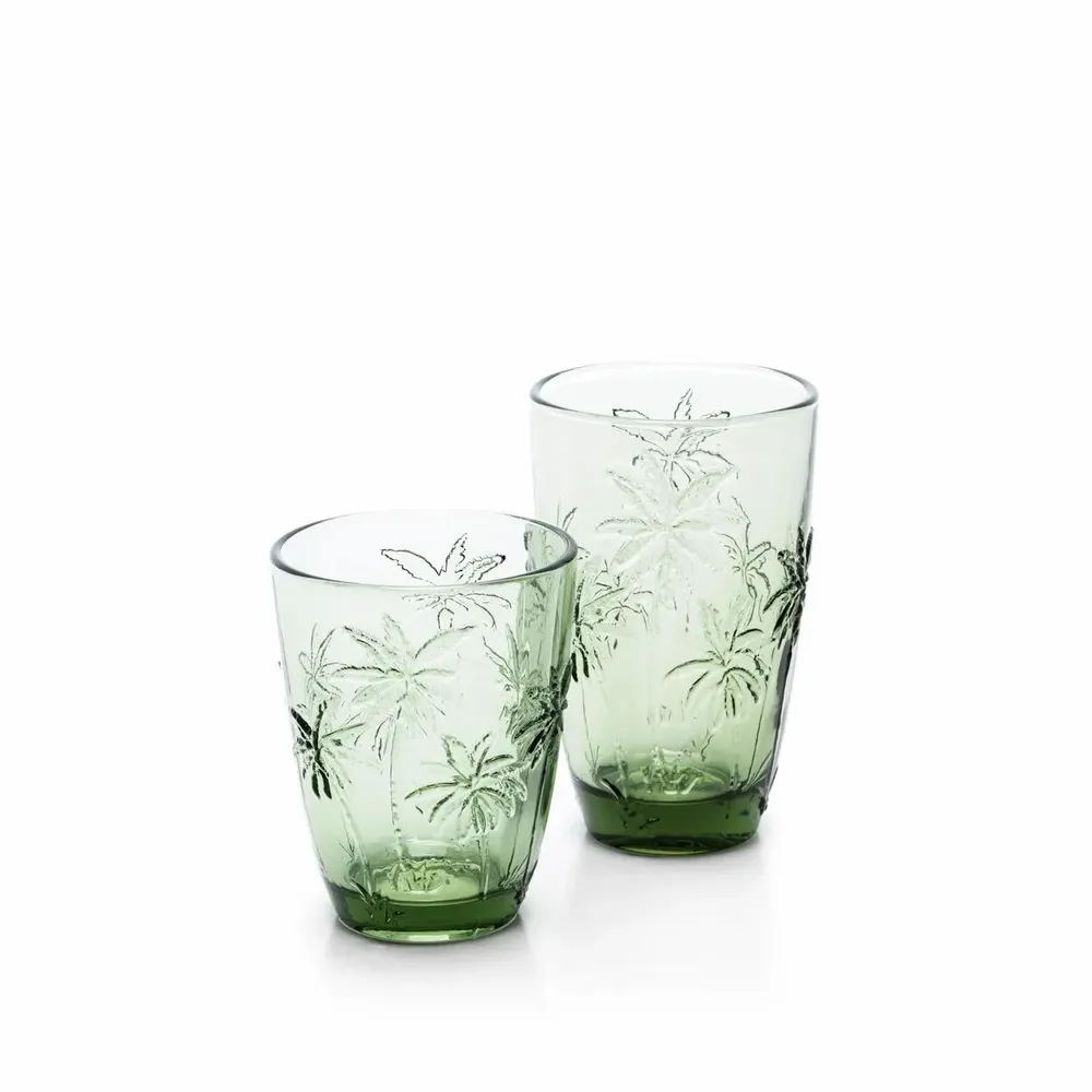 Verres - Le Verre à Eau Palm Breeze - Vert - BAZAR BIZAR LIVING
