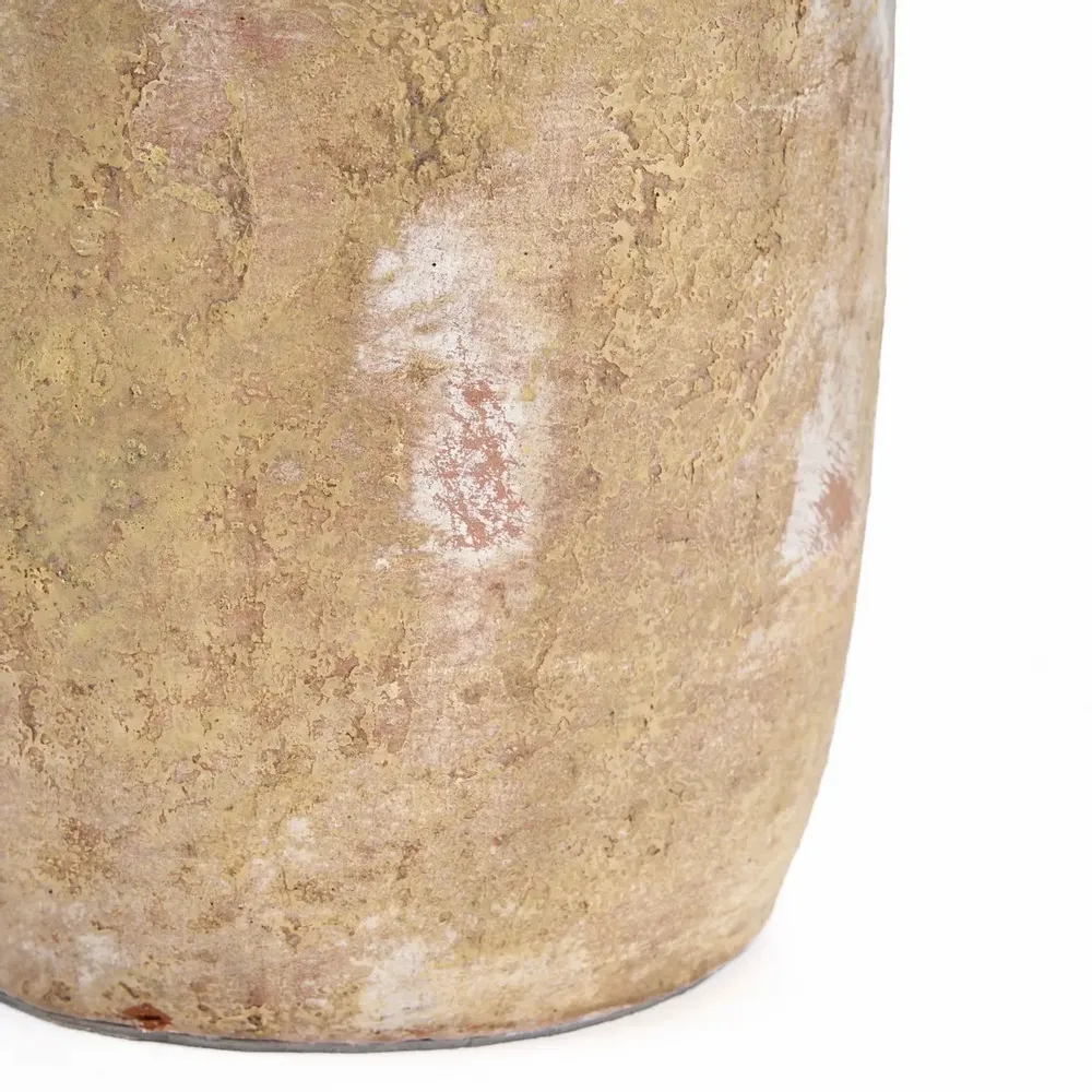 Vases - Le Vase Clay Echo - Crème - M - BAZAR BIZAR LIVING