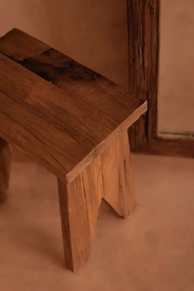 Tabourets - Le Tabouret Siku - Naturel - BAZAR BIZAR LIVING